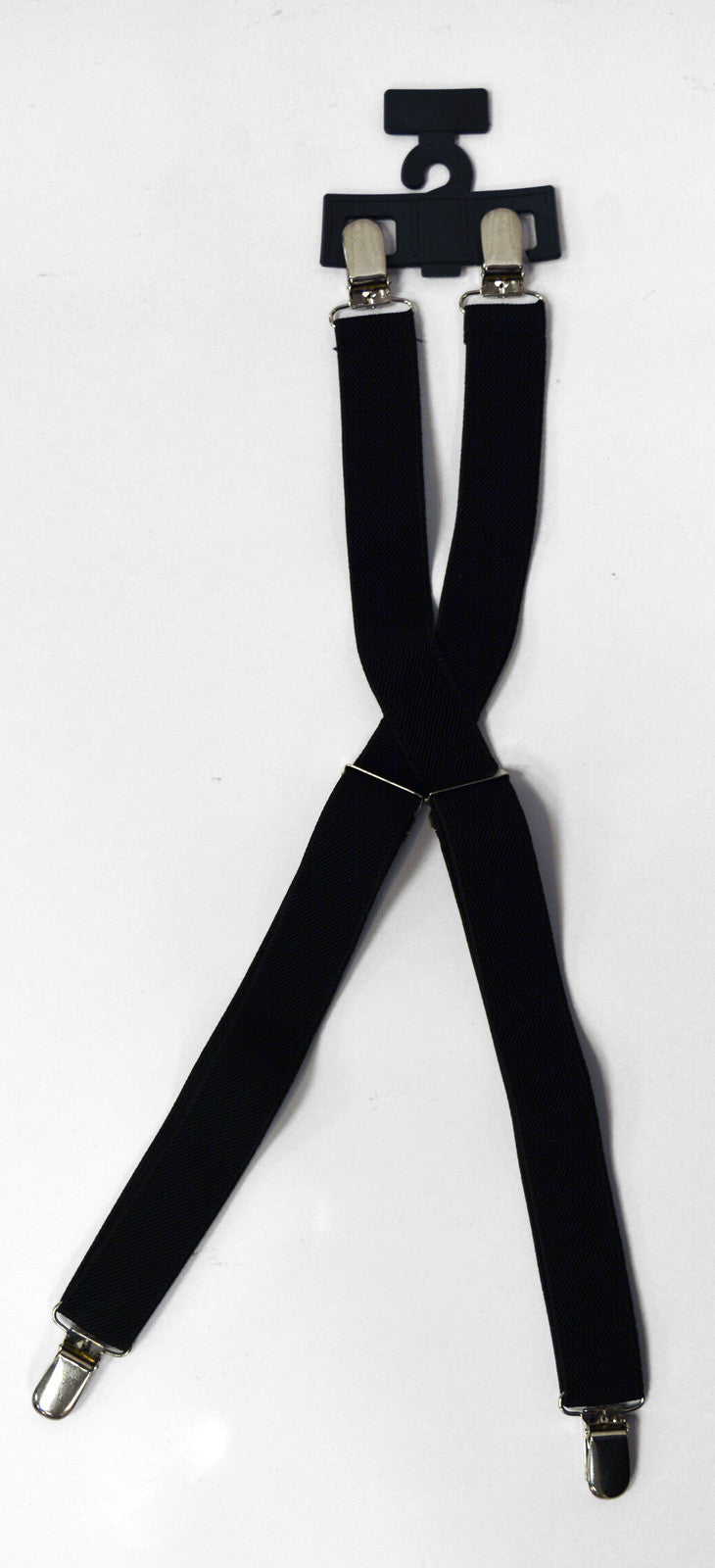 Boys Black Suspenders