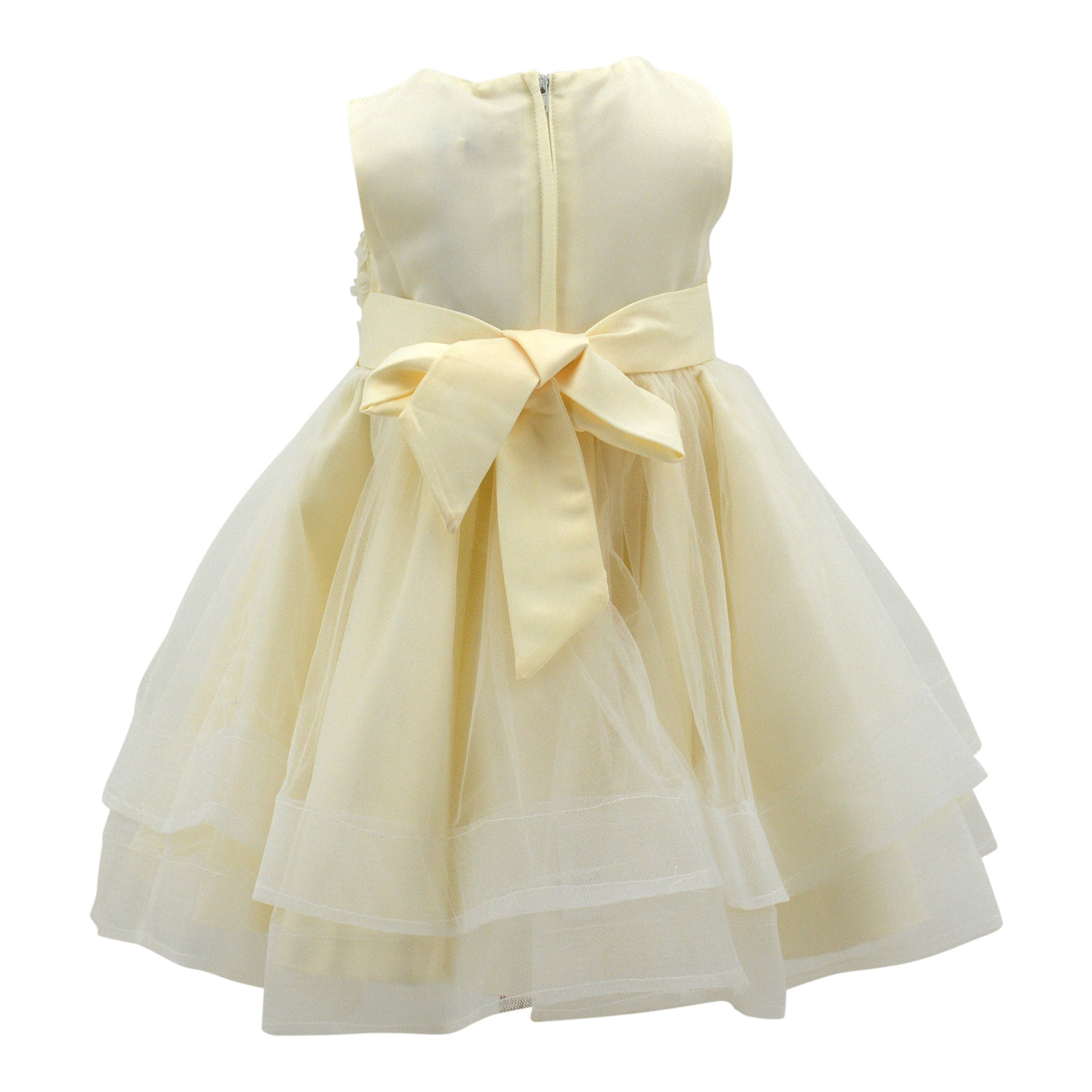 Baby Dress Candlelight Gold