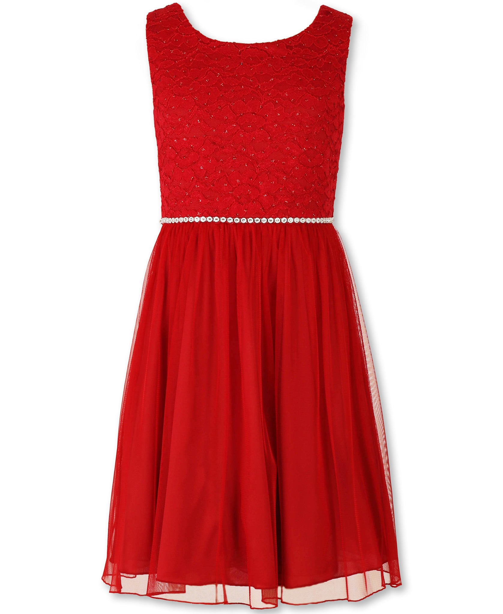 Paparazzi Designer Sequence Dress Holiday Red