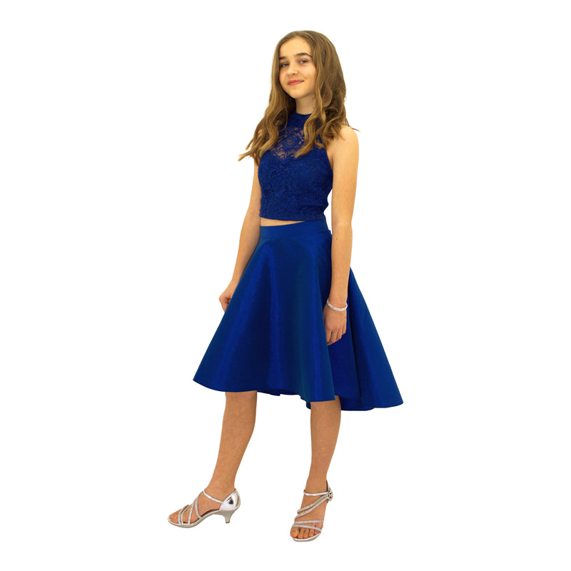 Paparazzi  Sequence High Low dress Royal Blue