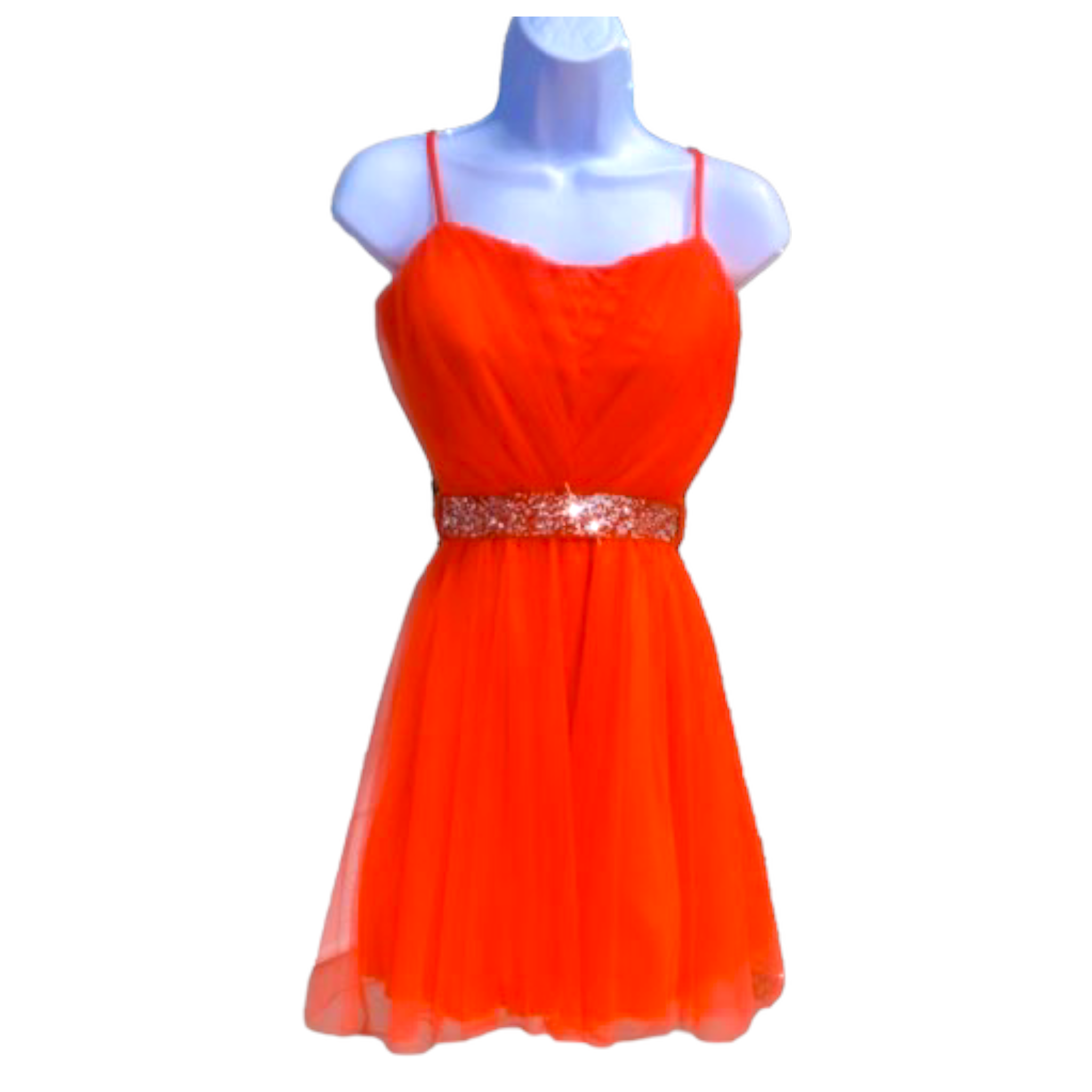 Paparazzi Deep Coral Grad Dress